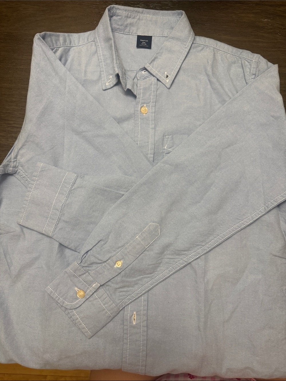 GAP Light Blue Button-Down Shirt